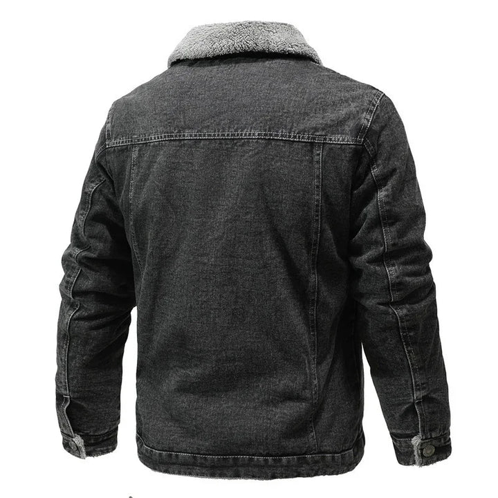 Fleece Lined Denim Jacket