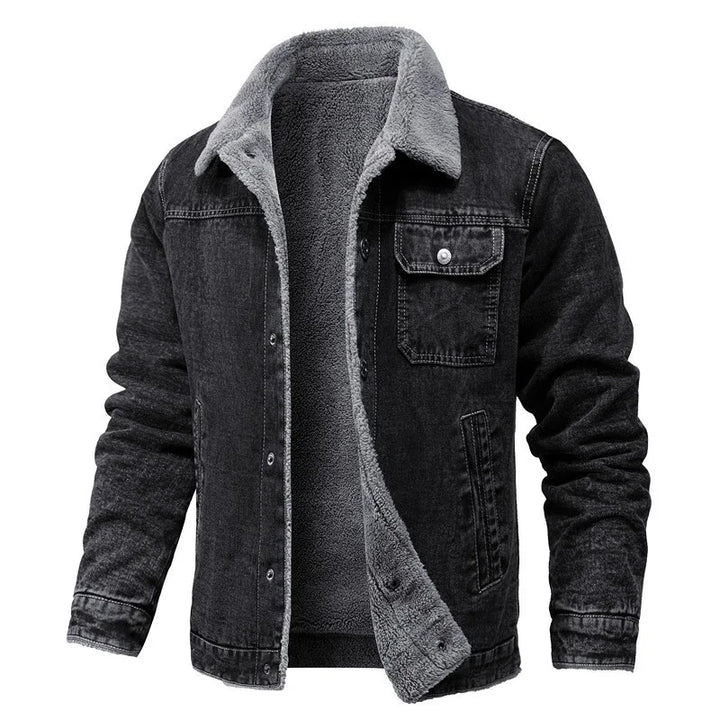 Fleece Lined Denim Jacket