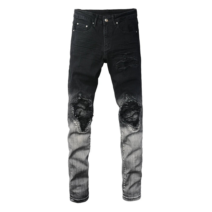 Ripped Retro Jeans